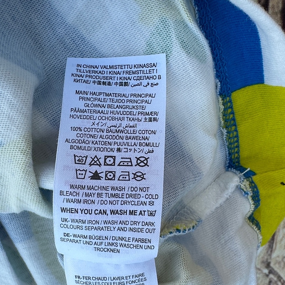 Mini Boden lemon stripe Kids Dress - Picture 3 of 7